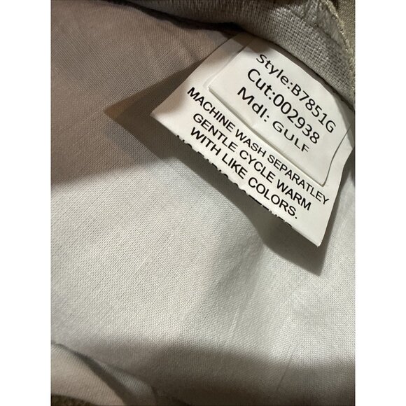 RJ Classic English Riding Pants Gulf Knee Patch Breeches Sand Tan Sz 32 New - Picture 10 of 11